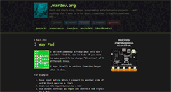 Desktop Screenshot of nardev.org